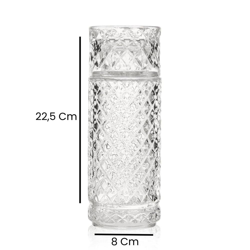  Alegre Glass Kafes Başucu Sürahisi - 730 ml
