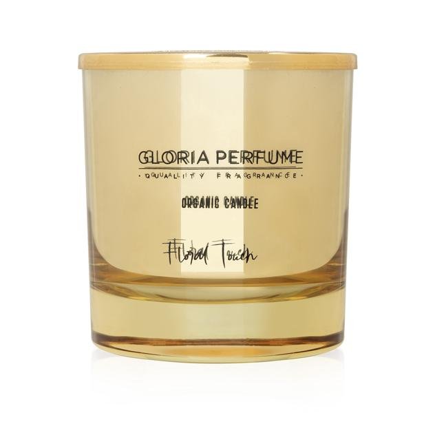  Gloria Perfume Floral Touch Kokulu Mum - Altın - 220 gr
