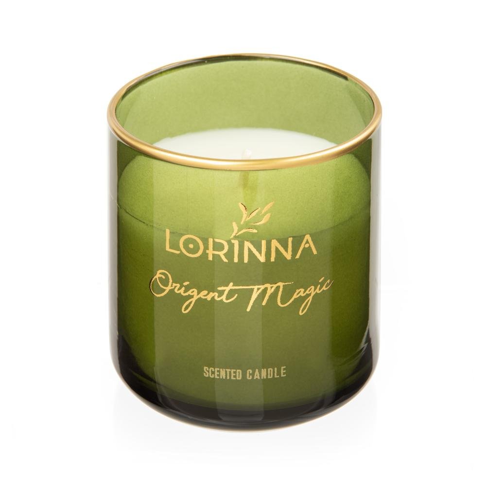 Lorinna Orient Magic Kokulu Mum - Siyah / Yeşil - 160 gr_1