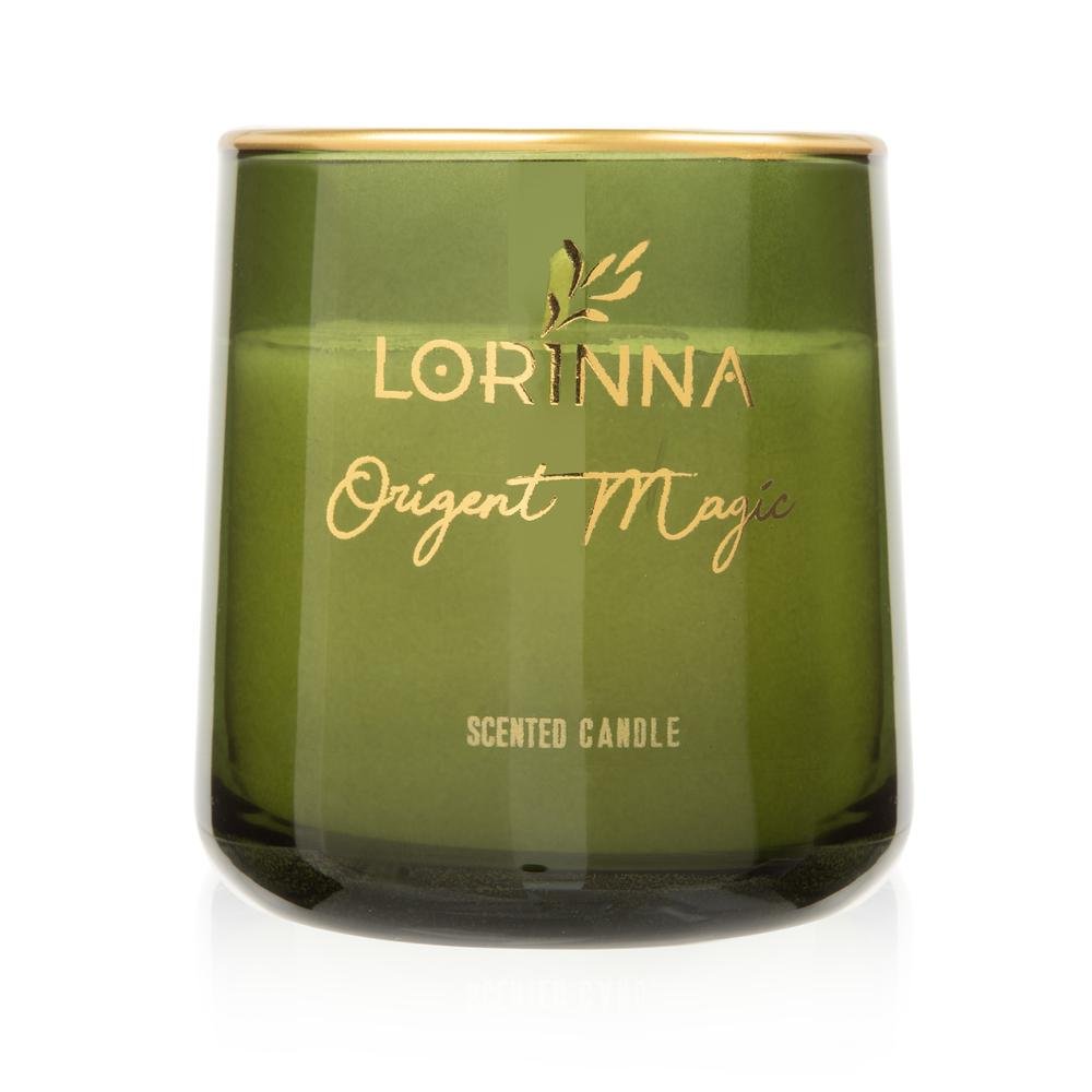Lorinna Orient Magic Kokulu Mum - Siyah / Yeşil - 160 gr_0