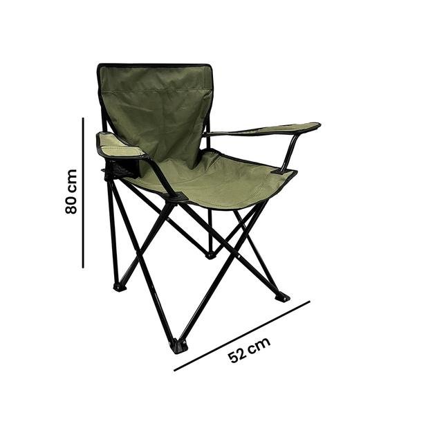  Simple Living 2'li Piknik ve Kamp Sandalyesi - Yeşil