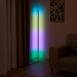  Bood Uzaktan Kumandalı RGB Led Lambader - Asorti - 142x20x20 cm