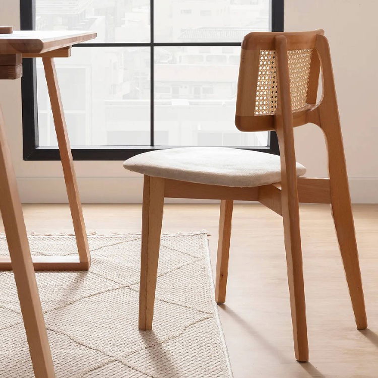  MSM Mobilya Zeus Ahşap Sandalye - Natürel - 80 cm