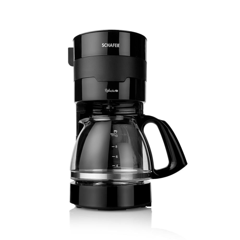  Schafer Robusta Filtre Kahve Makinesi - Siyah - 800 Watt