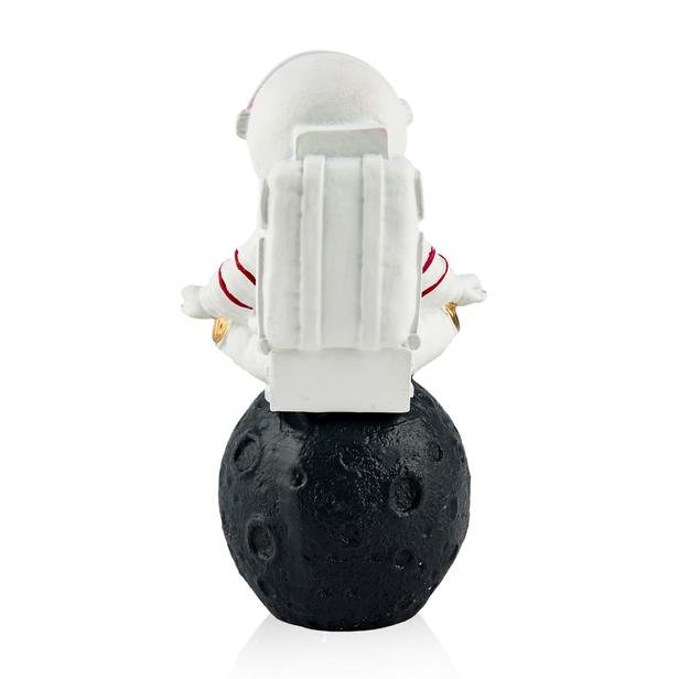  Evidea Deco Mini Peace Astronot Dekoratif Obje - Beyaz - 15x9x8 cm