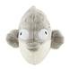  Evidea Soft Balon Balığı Figürlü Yastık - Gri - 31x18 cm