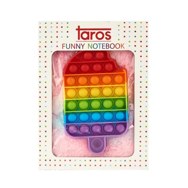  Taros Unick Color Pop-it Peluş Defter - Asorti