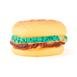  Petlove Sesli Hamburger Kedi Oyuncağı - Renkli - 8 cm