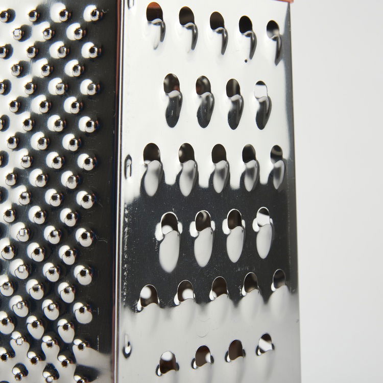  Perotti Grattugia Wood Metal Rende - Inox