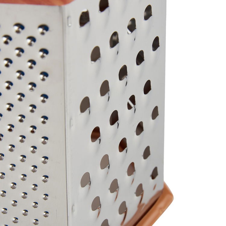  Perotti Grattugia Wood Metal Rende - Inox