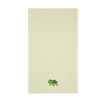 Evidea Soft Kaplumbağa Desenli Çocuk Havlusu - Mint - 40x70 cm