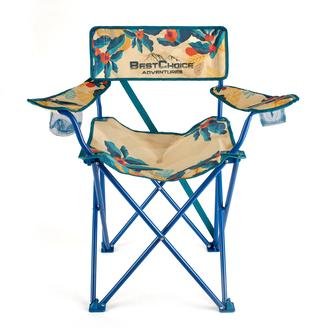 Bestchoice Çiçek Desenli Kamp Sandalyesi - Renkli