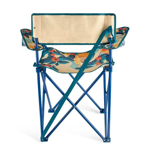  Bestchoice Çiçek Desenli Kamp Sandalyesi - Renkli