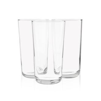 Lav Assos 3'lü Meşrubat Bardağı - Şeffaf - 490 ml