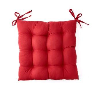 Evidea Soft Grand Carre Sandalye Minderi - Kırmızı - 50x50 cm