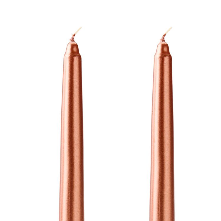  Objevi 2’li Şamdan Mumu - Bronz - 25 cm