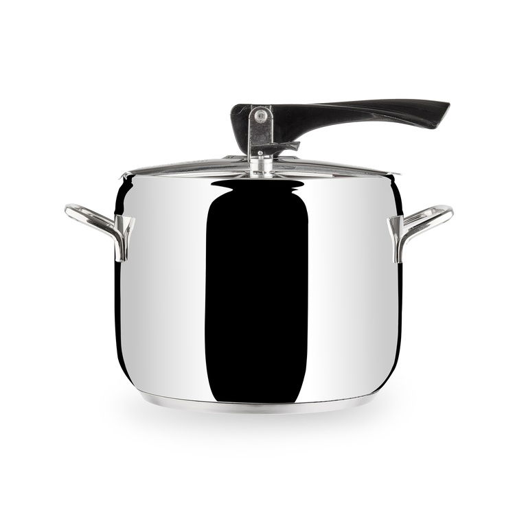  Hisar Bergama Düdüklü Tencere - Inox - 6 lt