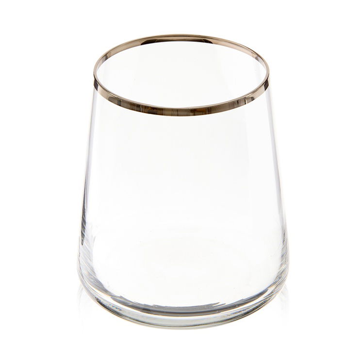  Rakle Avantgarde Platin 6'lı Meşrubat Bardağı - Şeffaf - 420 ml