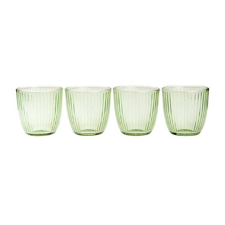  Rakle Splendid 4'lü Meşrubat Bardağı - Yeşil - 290 ml
