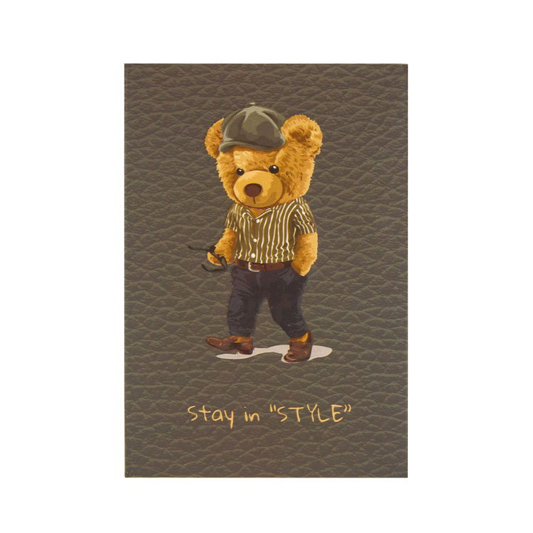  4Nio Stay In Style Mini Kitap Kutu - Antrasit - 15x10 cm