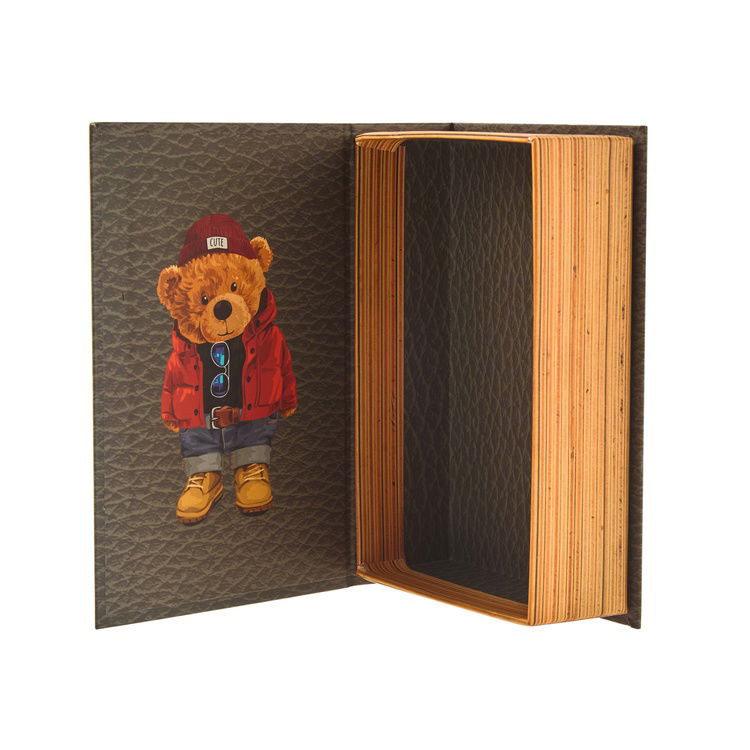  4Nio Stay In Style Mini Kitap Kutu - Antrasit - 15x10 cm