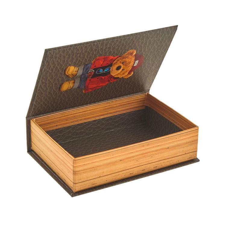  4Nio Stay In Style Mini Kitap Kutu - Antrasit - 15x10 cm