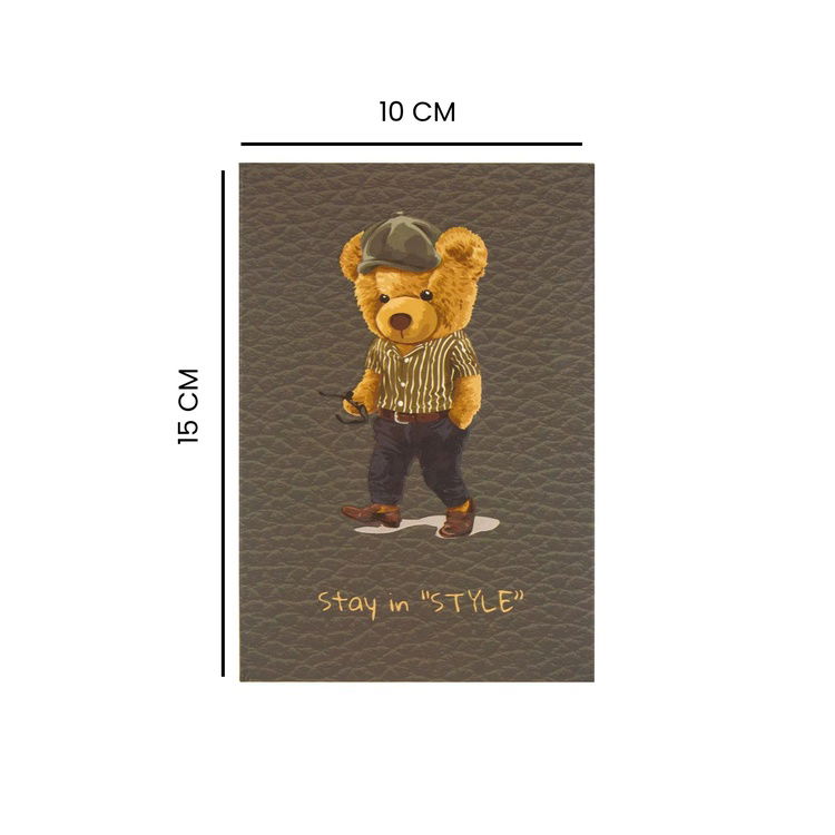  4Nio Stay In Style Mini Kitap Kutu - Antrasit - 15x10 cm