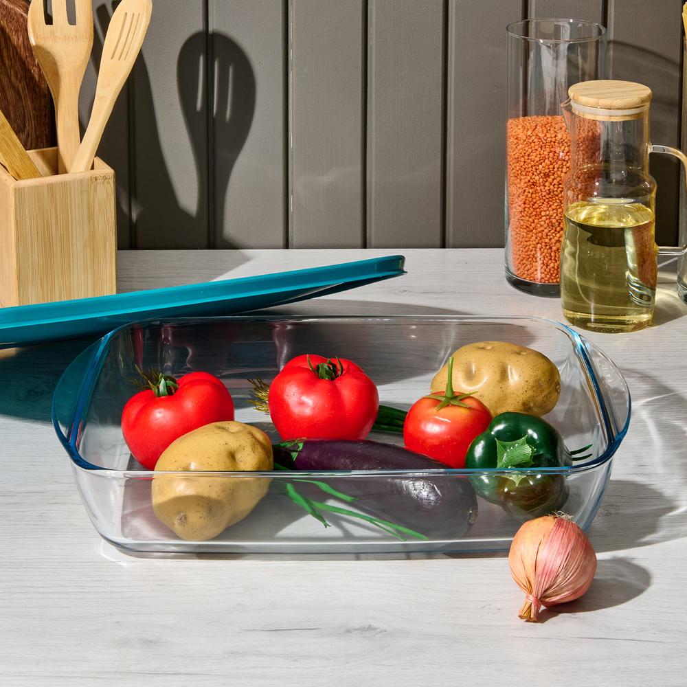  Pyrex Cook & Store XL Dikdörtgen Kapaklı Saklama Kabı - 4,9 lt