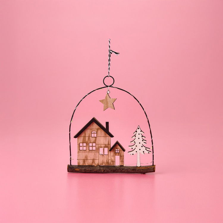  KPM Işıklı Hayal Evi - Asorti - 15 cm