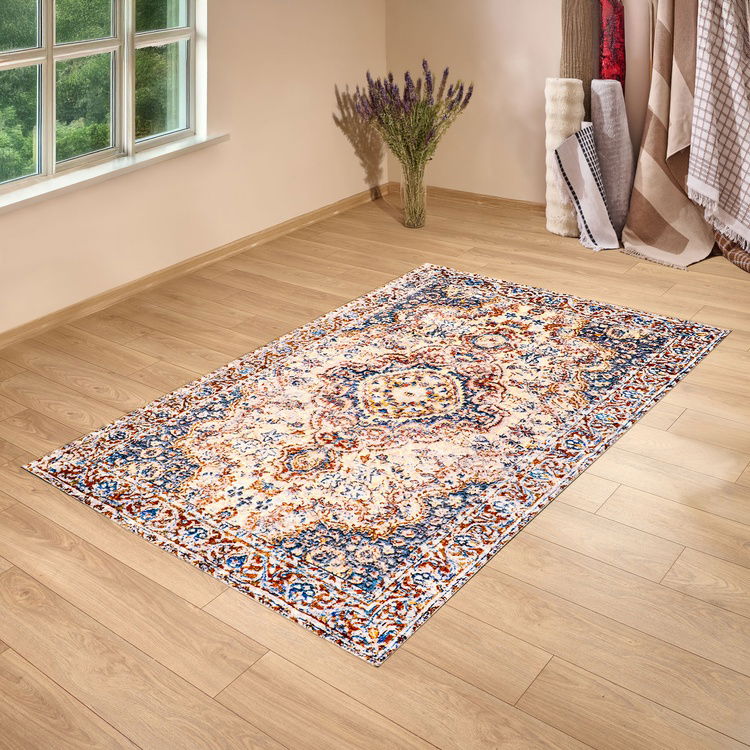  Evidea Soft Krupa Makine Halısı - Bej - 160x230 cm