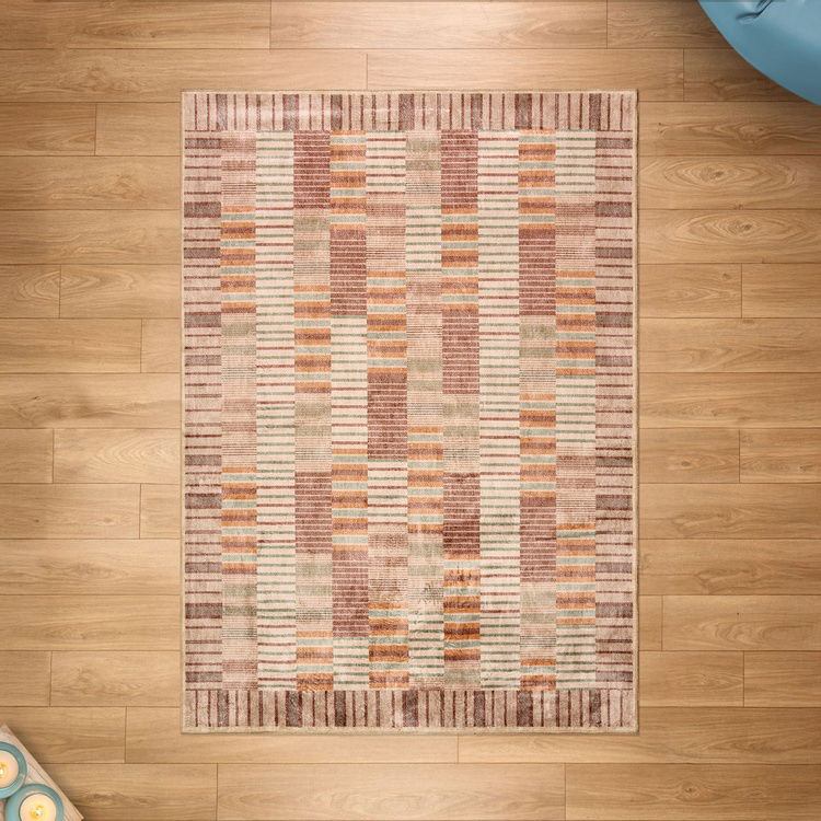  Evidea Soft Travnik Makine Halısı - Ekru - 160x230 cm