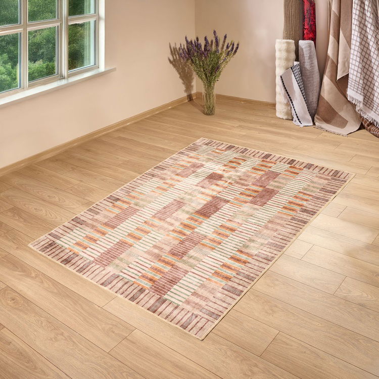  Evidea Soft Travnik Makine Halısı - Ekru - 160x230 cm
