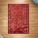  Evidea Soft Farah Makine Halısı - Kırmızı - 160x230 cm
