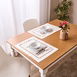  Evidea Soft Ajurlu 2'li Amerikan Servis - Beyaz - 35x50 cm