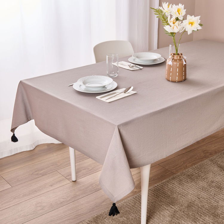  Evidea Soft Anthracite Masa Örtüsü - Antrasit - 140x220 cm