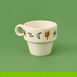  Palto Tasarım Lucky 2'li Espresso Fincanı - Renkli - 90 ml