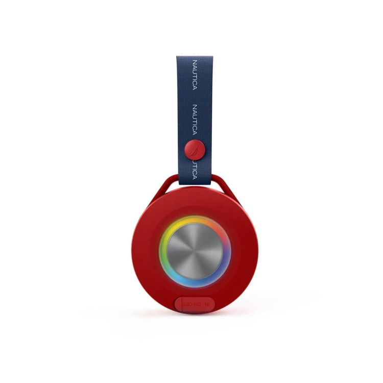  Nautica S20 Taşınabilir Bluetooth Speaker Hoparlör - Kırmızı / Mavi