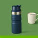  Evidea Kitchen Bireysel Termos - Lacivert - 350 ml