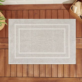 Evidea Soft Premium Ayak Havlusu - Gri - 50x70 cm