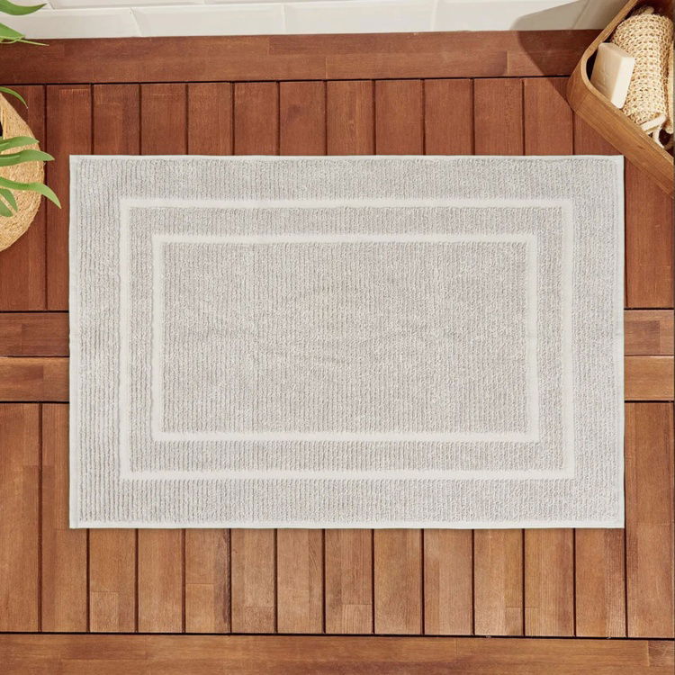  Evidea Soft Premium Ayak Havlusu - Gri - 50x70 cm