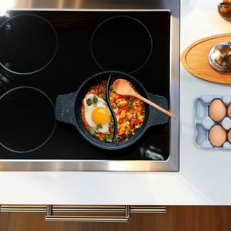 ThermoAD Bölmeli Multipan Sahan - Gri - 22 cm
