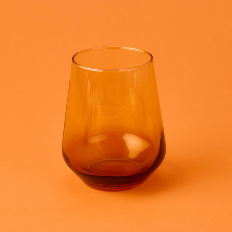  Rakle New Iconic 4'lü Su Bardağı Seti - Amber - 425 ml