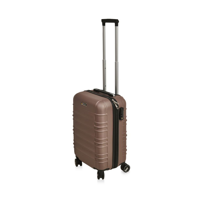  Hoffmanns Travel Star Kabin Boy ABS Valiz - Gri - 57x37x23 cm