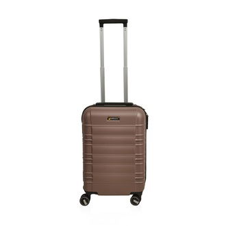 Hoffmanns Travel Star Kabin Boy ABS Valiz - Gri - 57x37x23 cm