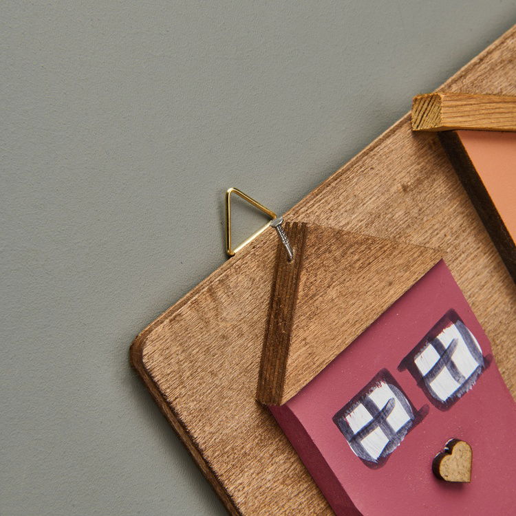 Evidea Deco Home Duvar Askısı - Renkli - 35x15 cm