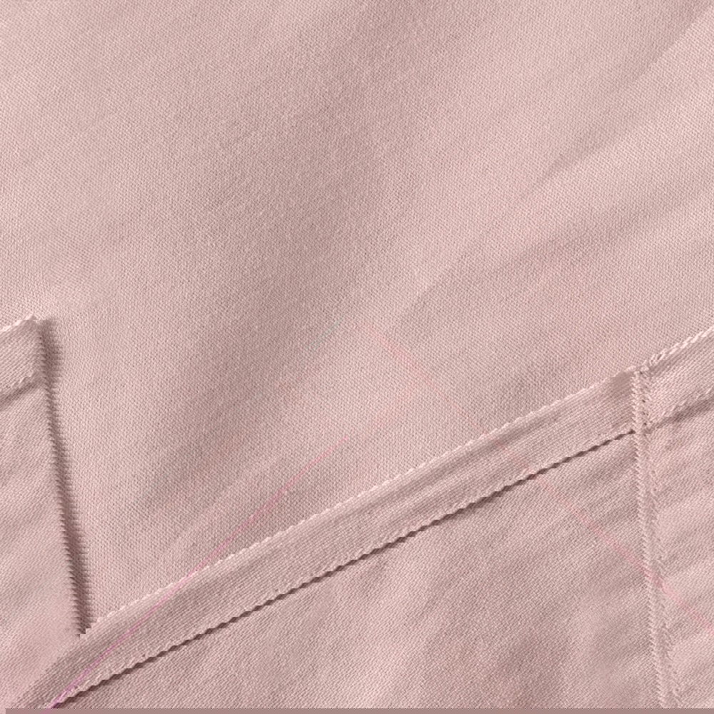  Evidea Soft Basic Tek Kişilik Düz Kenar Çarşaf - Gülkurusu - 160x240 cm