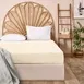  Evidea Soft Basic Çift Kişilik Lastikli Çarşaf - Ekru - 160x200 cm