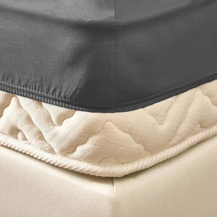  Evidea Soft Basic Tek Kişilik Lastikli Çarşaf - Antrasit - 100x200 cm
