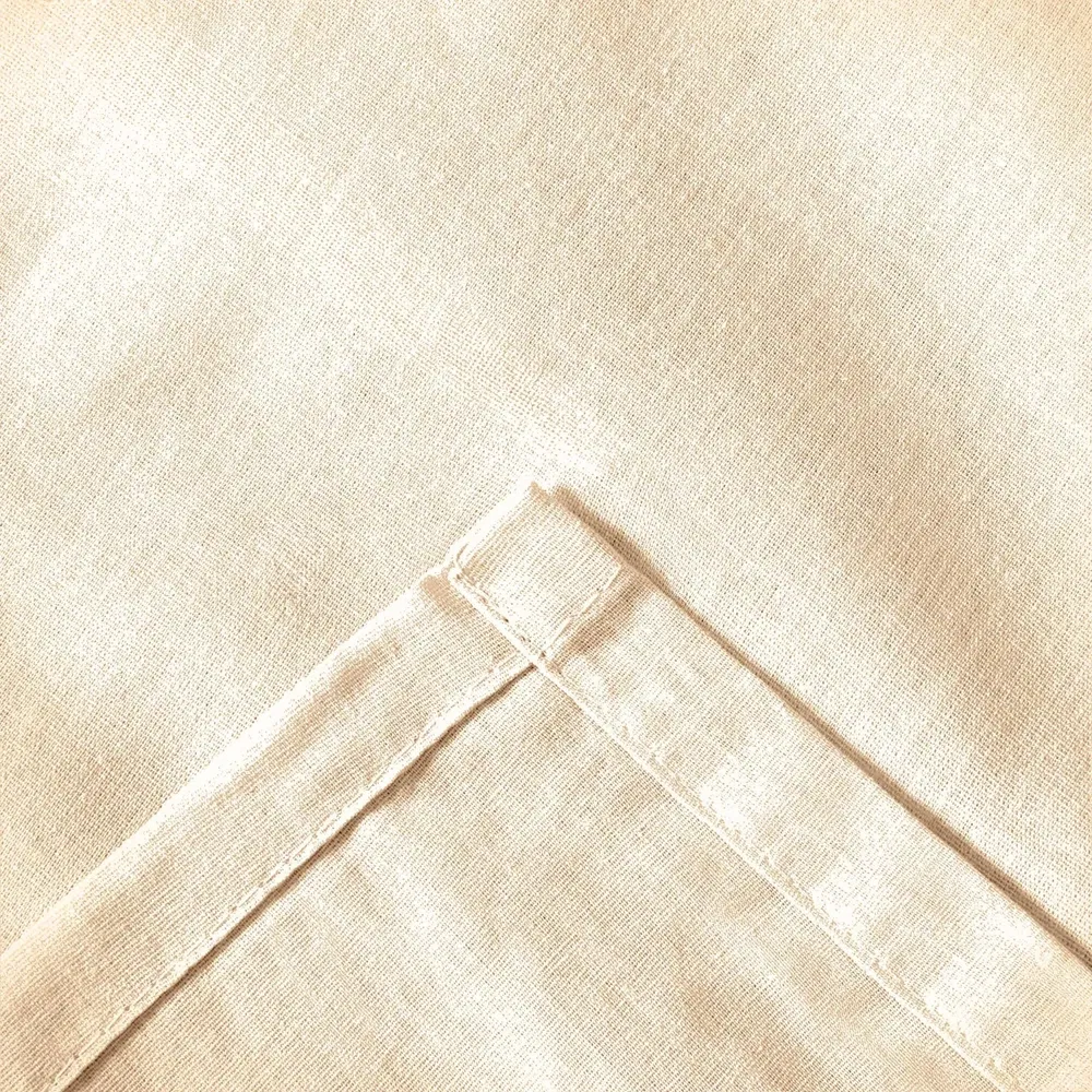  Evidea Soft Basic Tek Kişilik Düz Kenar Çarşaf - Ekru - 160x240 cm