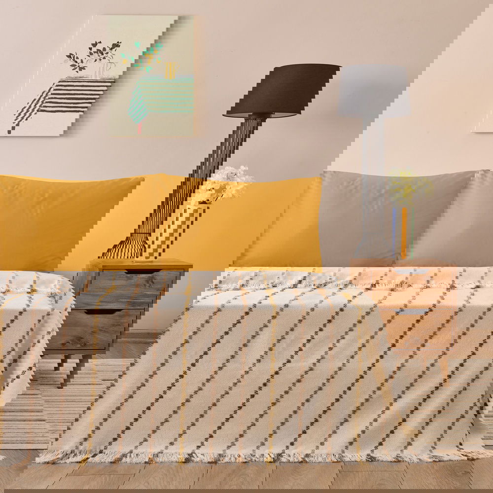  Evidea Soft Arenis Tek Kişilik Pike - Krem - 160x220 cm